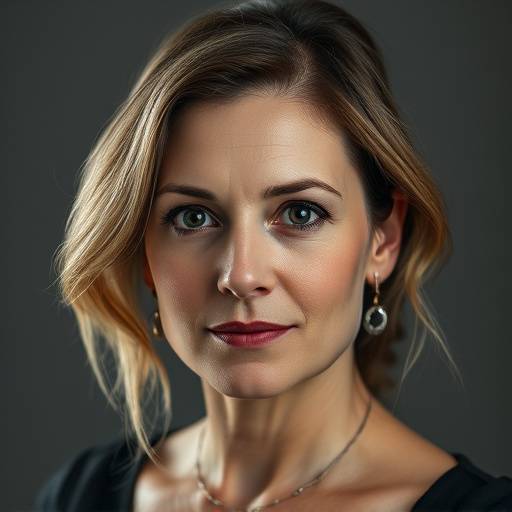 Portrait de Madame Lefevre, professeur de montage vidéo